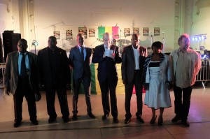 Didier Paillard et l'association des élus d'origine malienne CEFORM